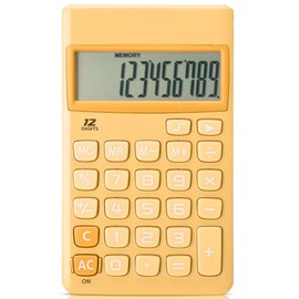 Mr. Pen- Standard Function Calculator, 12 Digits, Small Calculator, Orange