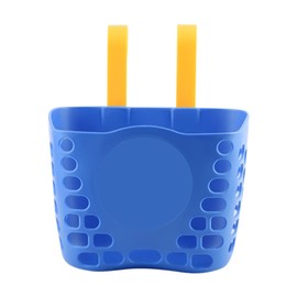 Kids Bike Basket, Strong Load Bicycle Handlebar Kids Bicycle Front Basket, Bike Accessories for Boys Girls Kids, Front Toddler Tiny Tricycle Baskets for Outdoor Cycling(Dark Blue)