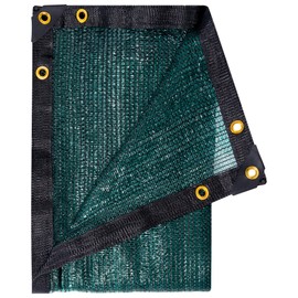 E.share 40% Green Shade Cloth for Garden,Sun Shade Outdoor Patio with Grommets for Plant Covers, Porch Screen, Pergola Shade Cover, Greenhouse, Car Cover(12 Ft X 18 Ft, 40% Green)