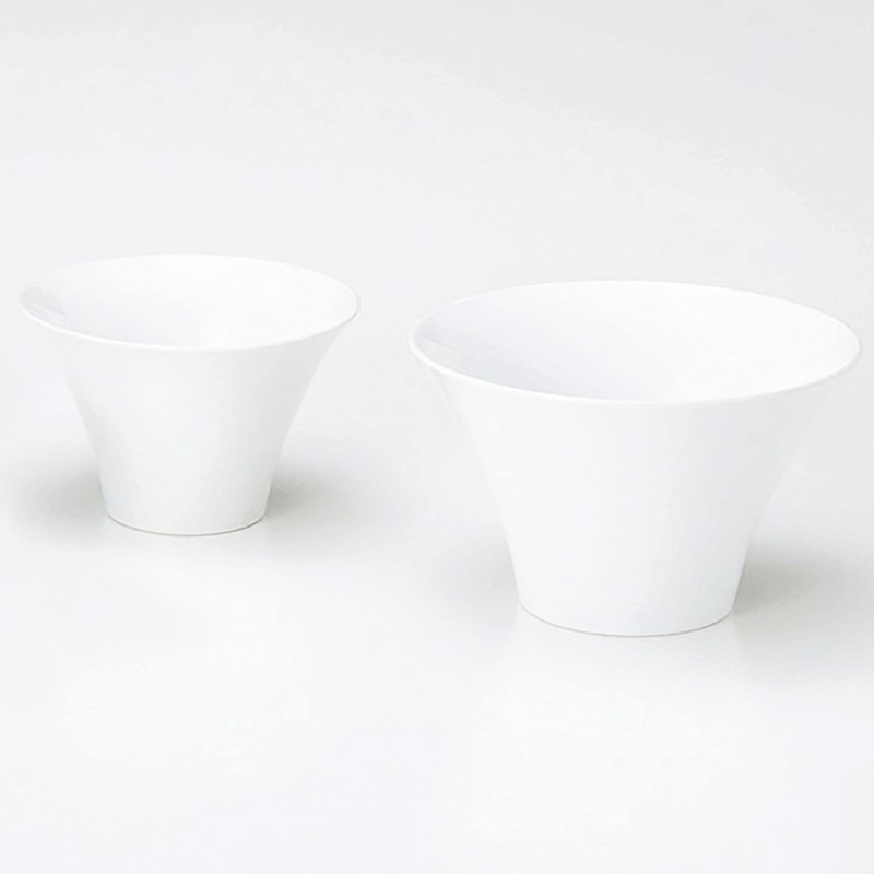 Hama Pottery White Ireko Bowl (Medium) 48-14