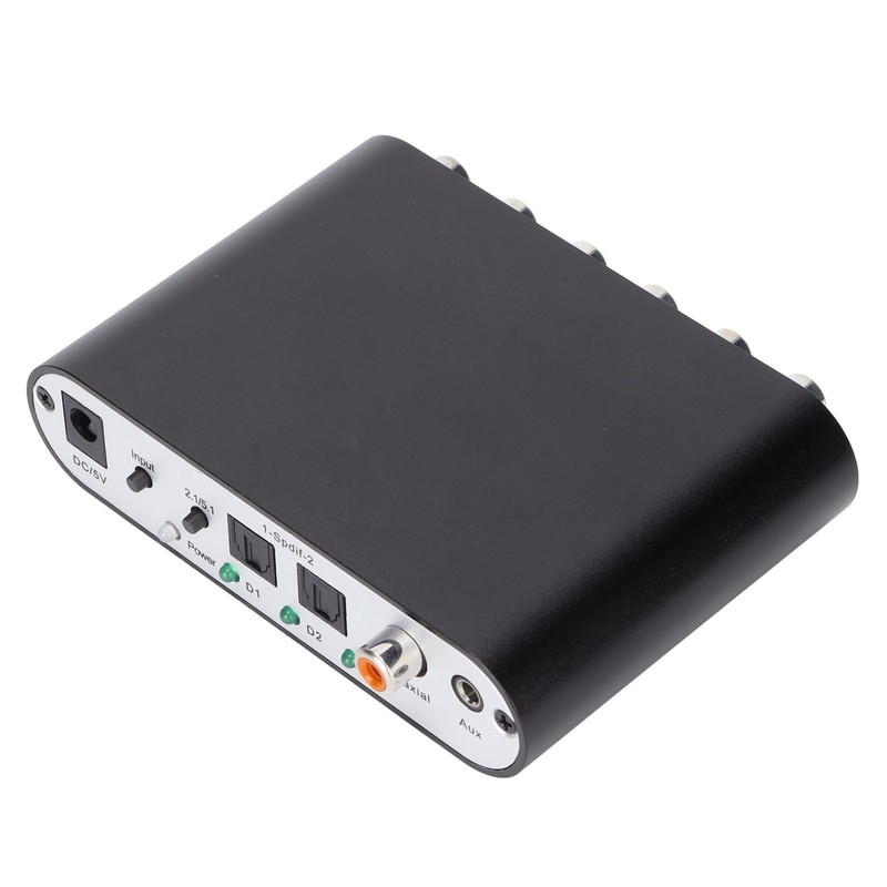 5.1 Digital Sound Decoder Converter Stereo SPDIF Coaxial AUX to