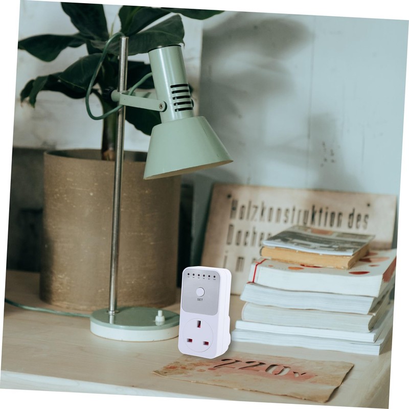 Operitacx Countdown Socket Plug-in Timer Switch Timer Socket Uk for