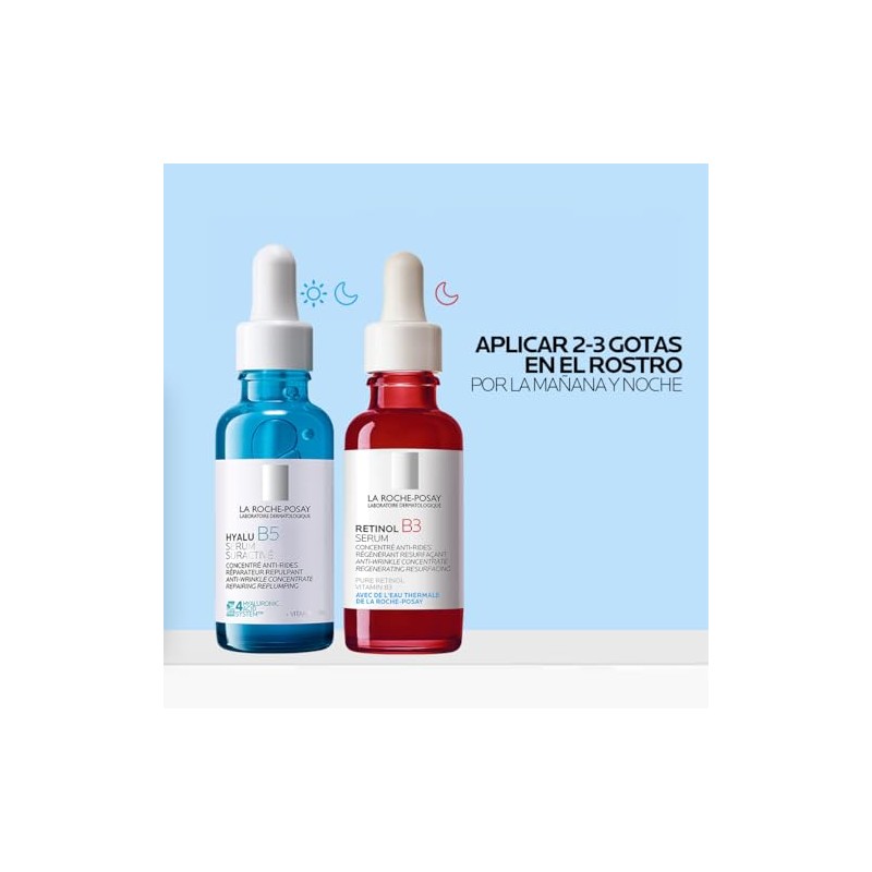 Kit La Roche-Posay Rutina Hidratante Anti-Arrugas: Hyalu B5 Suractivated Sérum