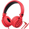 Rockpapa Kids Headphones, 952 Childrens Headphones, Wired Headphones with Microphone,