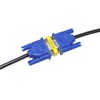 KAUMO VGA Extension Adapter Analog RGB Relay Connector D-Sub15 Pin