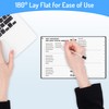Forvencer Password Book with Individual Alphabetical Tabs, 4" x 5.5"