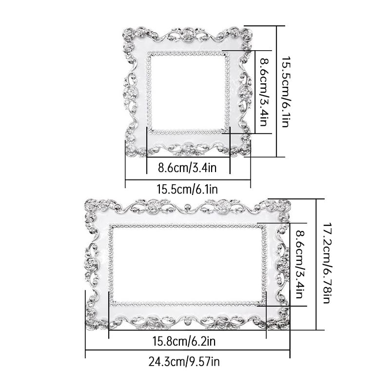 Zliger 4pcs Light Switch Sticker Plastic Light Switch Sticker Light