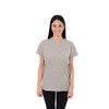 Post Surgery Recovery Tshirt Snap Open Tearaway Shirt (2XL, Grey/Women)