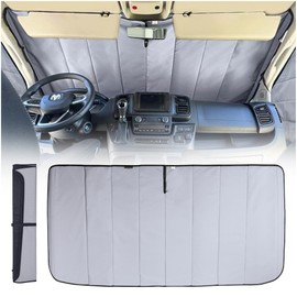 Living in a Bubble Insulated Blackout Window Covers for RAM Promaster 2014-Current (Windshield 2014-Current)