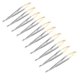 10 PCS T/C CASTROVIEJO Needle Holder 7" Straight TIP 15MM Micro Stainless Steel Instruments by G.S Online Store