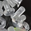 25 x Crosshead Countersunk Screw Nuts and Bolts, Transparent Clear