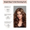 Overnight Blowout Rods Jumbo 3pcs,Heat less Hair Curler to Sleep