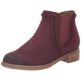 earth® Women's NIKA Casual Bootie, Red 600, 8.5 M