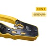 Pinza Crimpadora 3 en 1 Cortadora Peladora Cable Ponchadora RJ45