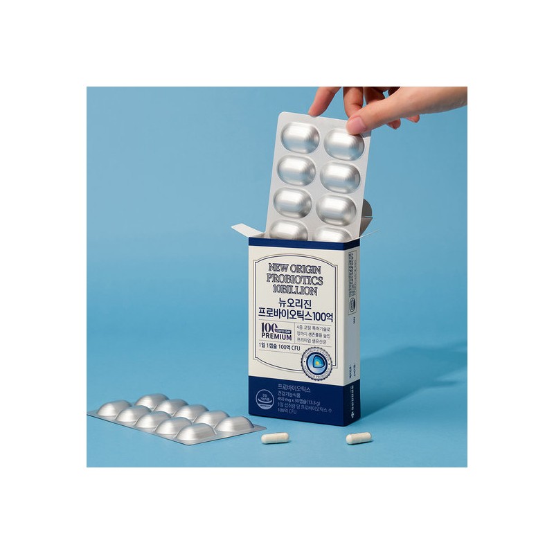 New Origin Probiotics 10 Billion CFU, 6 boxes (30-day supply)