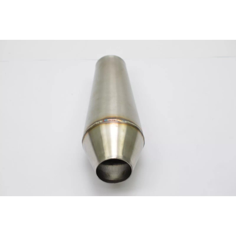 1320 Performance 2.5" inlet 2.5" out megaphone Stainless Reverse Cone