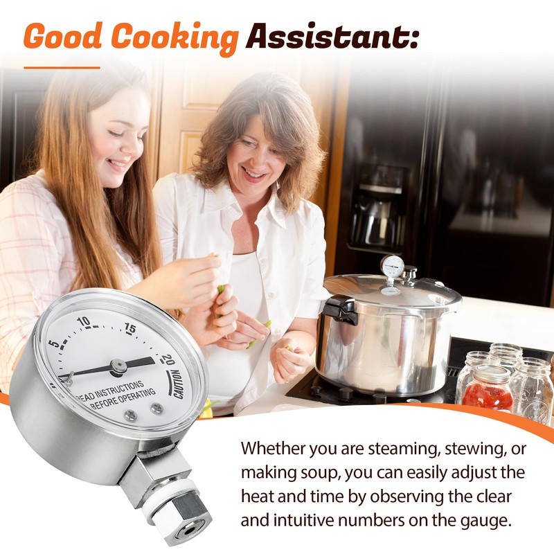 85772 Pressure Canner Steam Gauge for Presto Pressure Cooker