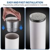 Gutter Leaf Guard Stainless Steel 100 mm, Leaf Catcher Downpipe