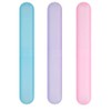 kwmobile Set de 3 fundas para cepillo de dientes -