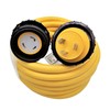 Parkworld RV Shore Power Extension Cord, NEMA L5-30 Twist Lock