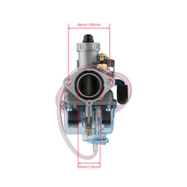 VM22 Carburetor 26mm Carb for 110cc 125cc 140cc Engine Dirt Pit Bike, 212 Carburetor for Predator 212cc 196cc Coleman CT200U BT200X Mini Bike