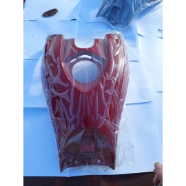 Yamaha 2014-2023 YAMAHA YFZ450R YFZ 450R DARK RED GAS TANK COVERS, 1TD-F171A