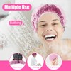 Shower Cap Hair Cap Bath Accessories Women for Home Use