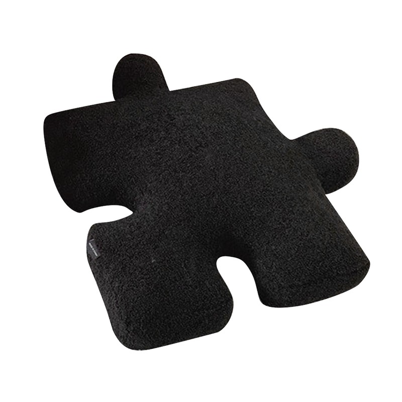 Plush Throw Pillow Ultra Soft Cushion Puzzle Special Shaped for