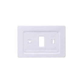 BLENKL Aluminum Decorative Wall Trim Plate Mount for Emerson Sensi Smart Home WiFi Thermostat (Non-Touch Screen, White)