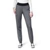 Women's Comfort Waist Cargo Jogger Scrub Pant, Charcoal Heather, 4X