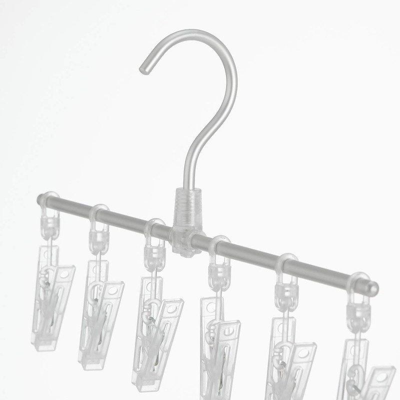 MUJI 02191283 Aluminum Straight Hanger Width 13.8 inches (35 cm),