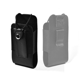 YNIBST Leather Radio Holder for Radio Leather Case Handy Hard Case with Back Clip Walkie Talkie Case