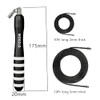 DIY Adjustable Weight Jump Rope (0.4LB /1/2LB/0.7LB /0.8LB) Interchangeable 2mm