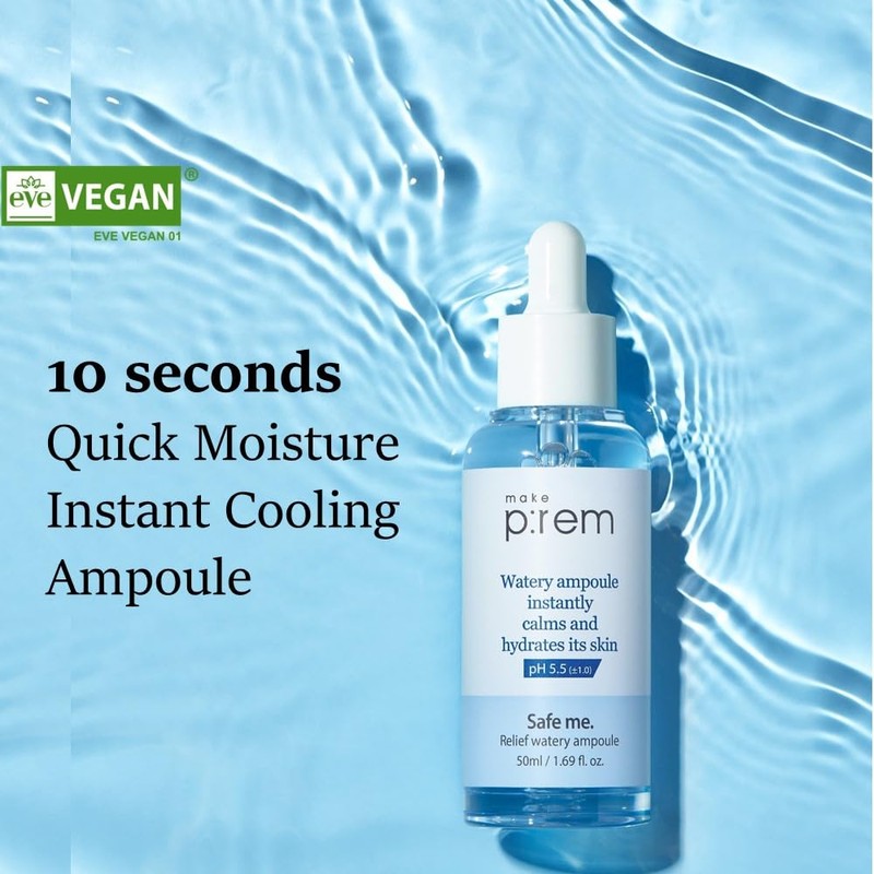 make p:rem [make p:rem]Safe Me Relief watery ampoule 50ml