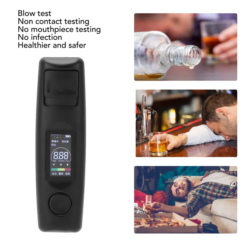 Alcohol Tester Easy Carry Non Contact Testing Healthy Safe Accurate