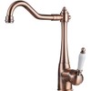 Kitchen Faucet Copper Bar Faucet 360 ° Swivel Single Handle