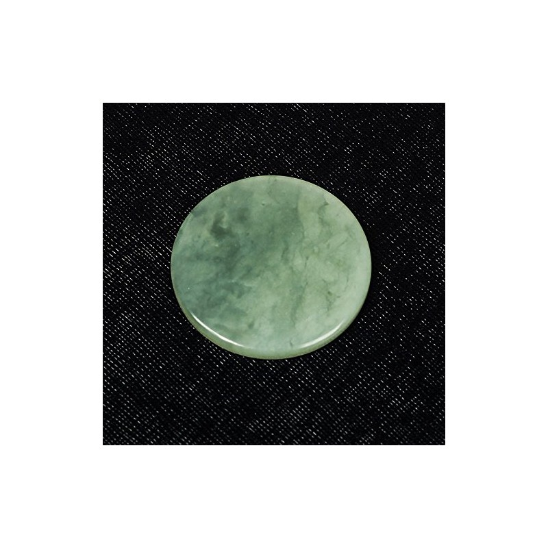 AKOAK 2 Inch Round Eyelash Extension Wide Jade Stone Glue