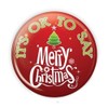 It's Okay to Say Merry Christmas Buttons - Pack of