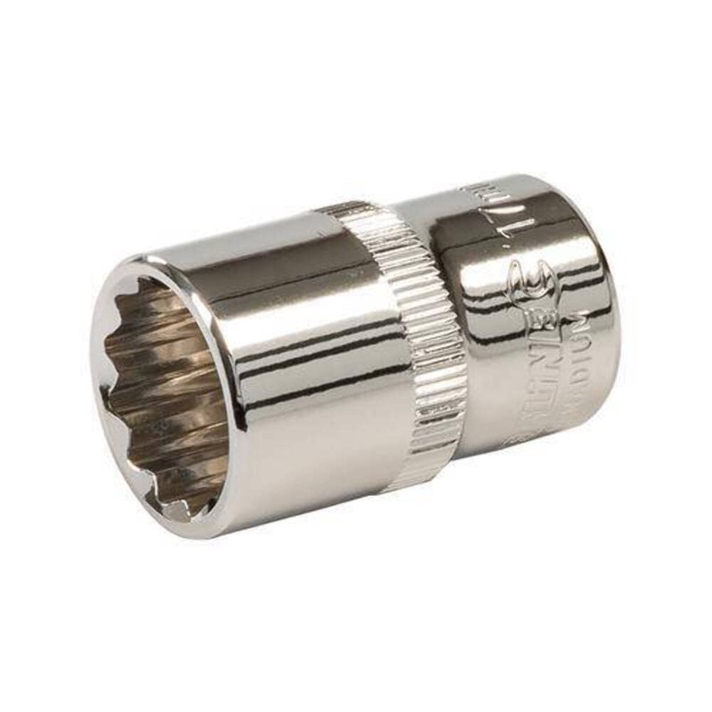 Silverline Tools 736697 Socket 1/2" Drive 12pt Metric 30mm, Silver,
