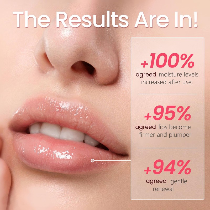 SUDAJI Collagen Lip Mask, Hydrating Lip Balm, Lip Moisture with
