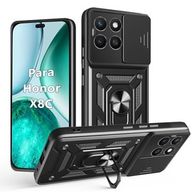 Funda para Honor X8C 4G Case Uso Rudo Protector Cámara Soporte Acrílico Carcasa Cover SJ