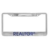 Realtor® Logo License Plate Frame, Silver, Real Estate Agent Supply