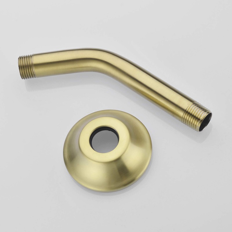 BESTILL Wall Mounted 6 Inch Shower Head Arm, Shower Arm