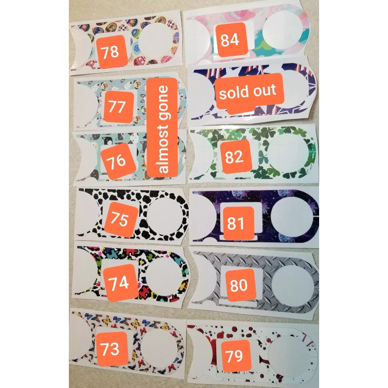 Vocera Badge Vinyl Skins Removable