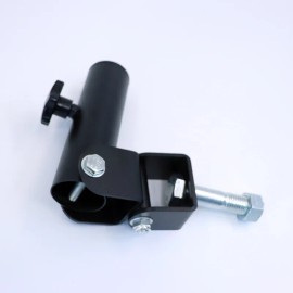 NEW STYLE Land Mine Attachment for Barbell Heavy-Duty Versatile Rotational Training Equipment for Strength WorkoutsColor: Black, Size: For 25/26mm/1 inch hole rack