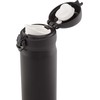 Thermos Flask, Stainless Steel, Matt Black, 470 ml