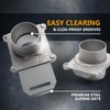 POWERTEC 70325 Blast Gate 2-1/2 Inch, w/Anti Clog and Air