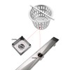 2 Inch Hair and Debris Strainer, Shower Drain Strainer with