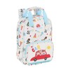 Cartable safta My Car Blanc Multicouleur (20 x 28 x