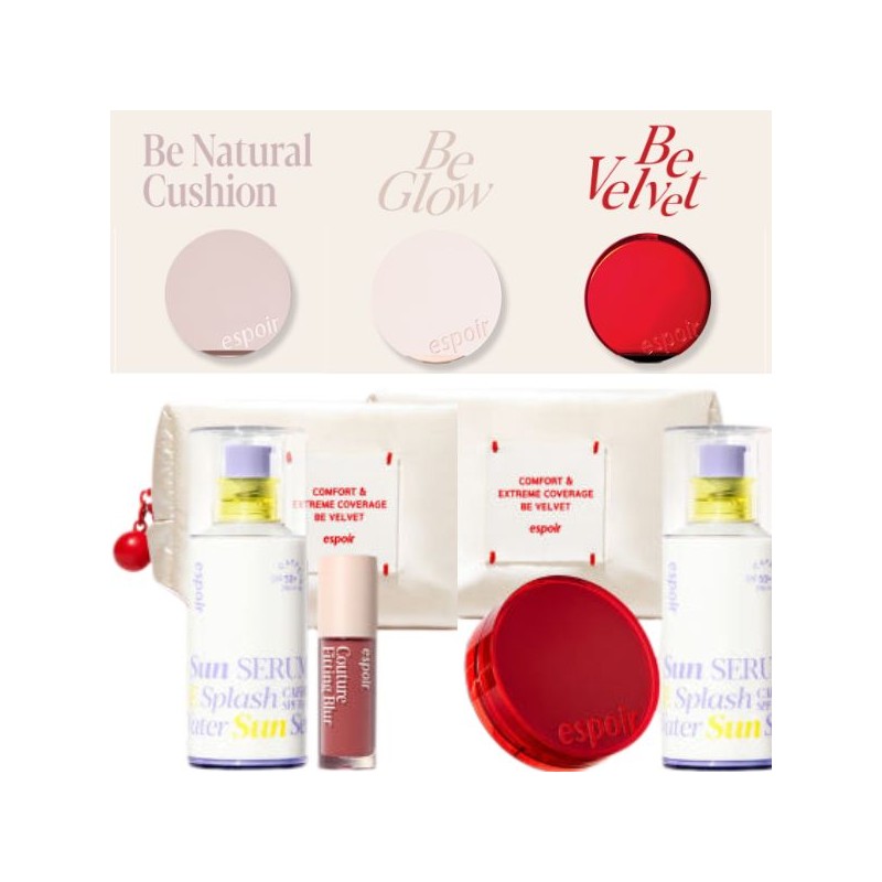 ESPOIR Be Natural/Be Glow Volume/ Be Velvet Cover Cushion with
